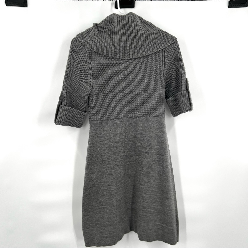 Karen Millen grey sweater dress short dress 1 - Picture 6 of 12